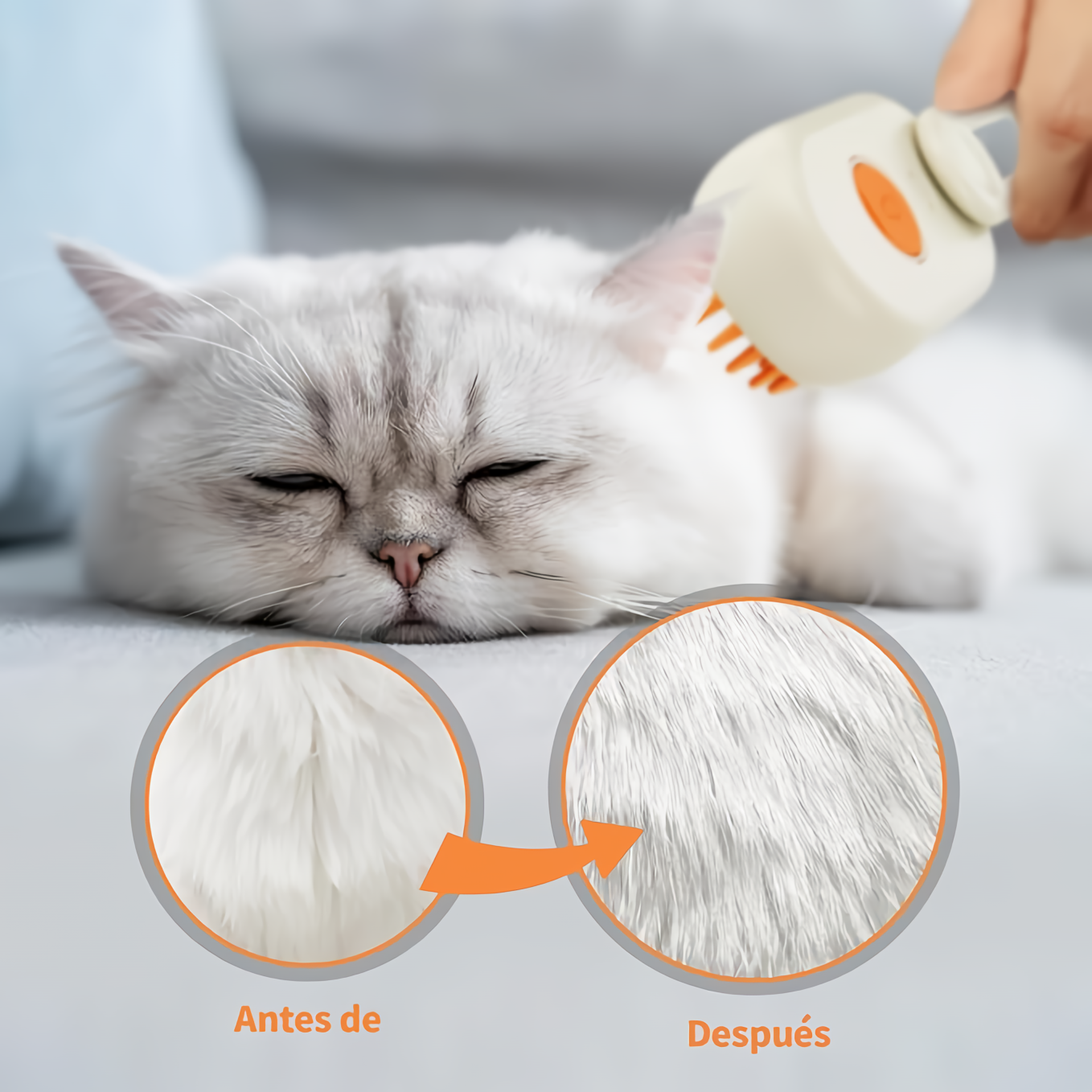 VaporPet™ - Cepillo a vapor
