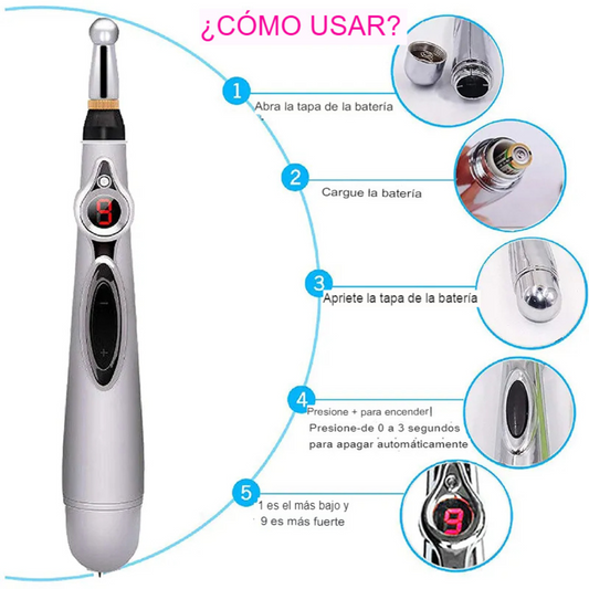 ZenPoint Pro - Lápiz de Acupuntura sin dolor